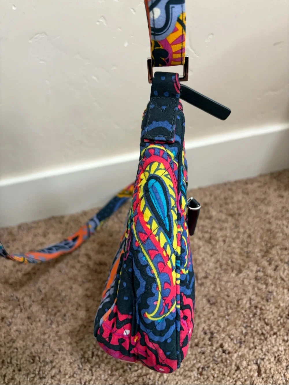 Vera Bradley Retired Twilight Paisley Crossbody Bag Handbag